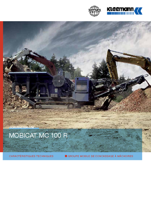 Установки для переробки щебеню Kleemann MC 100 R