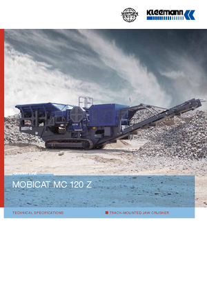 Установки для переробки щебеню Kleemann MC 120 Z