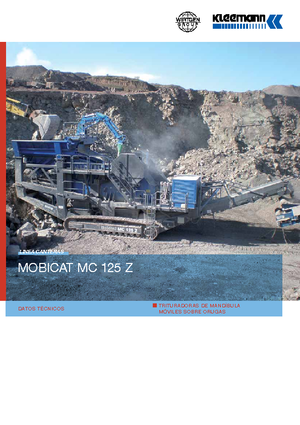 Установки для переробки щебеню Kleemann MC 125 Z