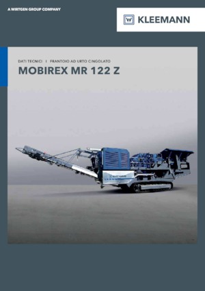 Установки для переробки щебеню Kleemann MR 122 Z