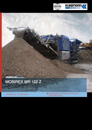 Установки для переробки щебеню Kleemann MR 122 Z