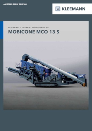 Установки для переробки щебеню Kleemann MCO 13 S
