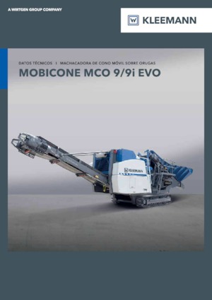 Установки для переробки щебеню Kleemann MCO 9