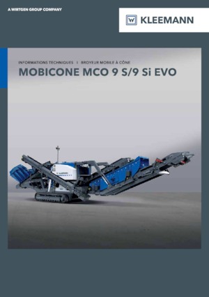 Установки для переробки щебеню Kleemann MCO 9 S