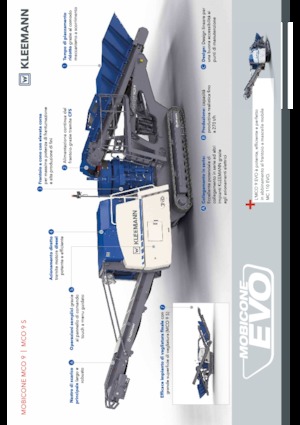 Установки для переробки щебеню Kleemann MCO 9 S