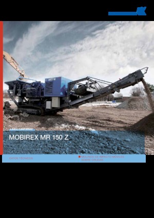Установки для переробки щебеню Kleemann MR 150 Z