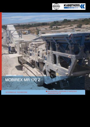 Установки для переробки щебеню Kleemann MR 170 Z
