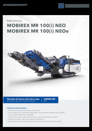 Установки для переробки щебеню Kleemann MR 100i NEO