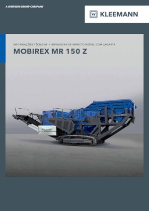 Установки для переробки щебеню Kleemann MR 150 Z