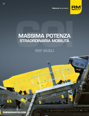 Установки для переробки щебеню Rubble Master MTS2010S