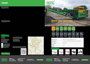 Установки для переробки щебеню RESTA OH3