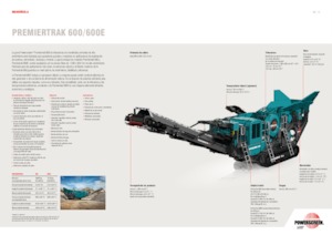 Установки для переробки щебеню Powerscreen PREMIERTRAK 600E
