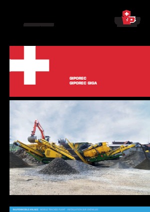 Установки для переробки щебеню Gipo R 131 FDR