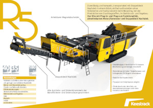 Установки для переробки щебеню Keestrack R5e