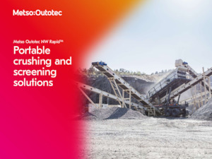Установки для переробки щебеню Metso Rapid NW116