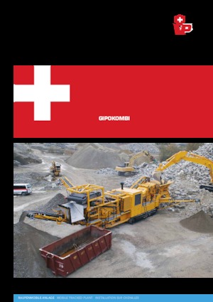 Установки для переробки щебеню Gipo RC 130 C