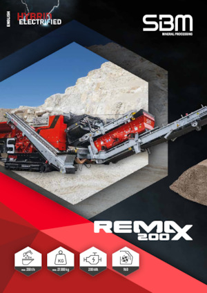 Установки для переробки щебеню SBM REMAX 200