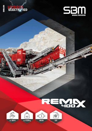 Установки для переробки щебеню SBM REMAX 400