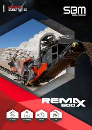 Установки для переробки щебеню SBM REMAX 600