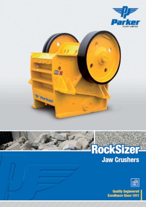 Установки для переробки щебеню Parker Rocksizer