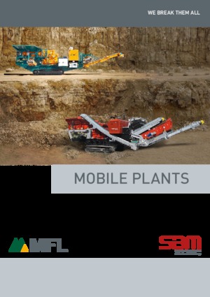 Установки для переробки щебеню MFL STE 90-60 / T