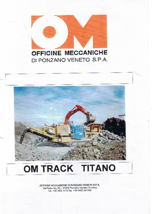 Установки для переробки щебеню OM Titano