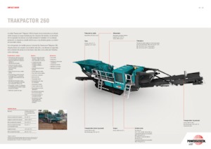 Установки для переробки щебеню Powerscreen Trakpactor 260