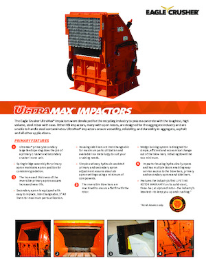 Установки для переробки щебеню Eagle Crusher UM-69X