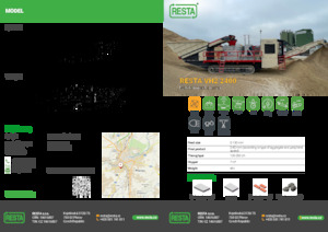 Установки для переробки щебеню RESTA VH2 2400