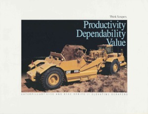 Скрепери Caterpillar 613C