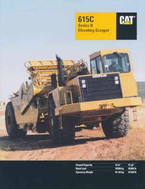 Скрепери Caterpillar 615 C ll