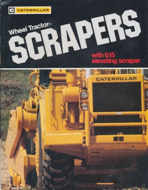 Скрепери Caterpillar 615