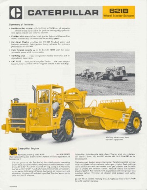 Скрепери Caterpillar 621B
