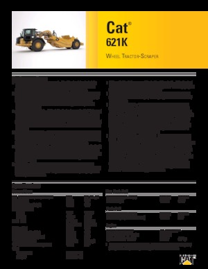 Скрепери Caterpillar 621K