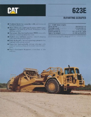 Скрепери Caterpillar 623E