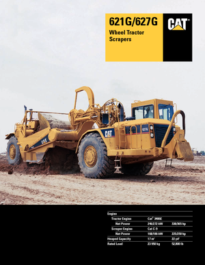 Скрепери Caterpillar 621G Auger