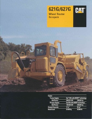 Скрепери Caterpillar 627G