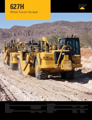 Скрепери Caterpillar 627H