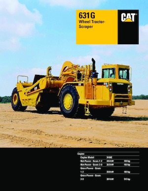 Скрепери Caterpillar 631G