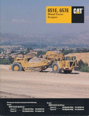 Скрепери Caterpillar 651 E