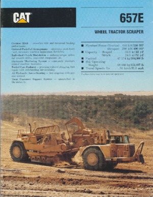 Скрепери Caterpillar 657 E