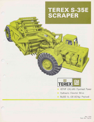 Скрепери Terex S-35E
