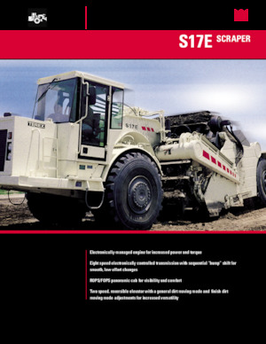 Скрепери Terex S17E