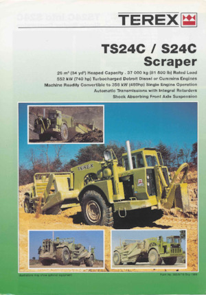 Скрепери Terex S24C