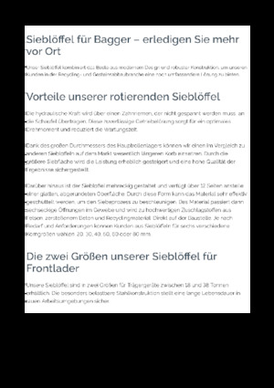 Просіювальні ківш-корзини Epiroc BS 2200