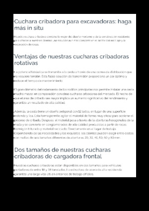 Просіювальні ківш-корзини Epiroc BS 2200