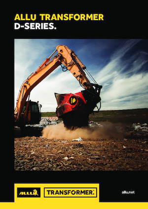 Просіювальні ківш-корзини Allu DS 4-17