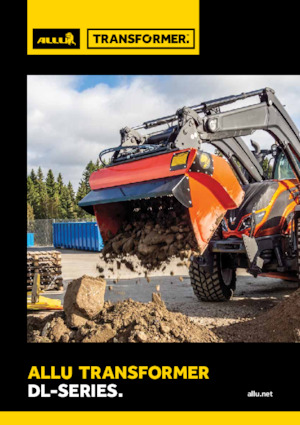 Просіювальні ківш-корзини Allu DL 2-09