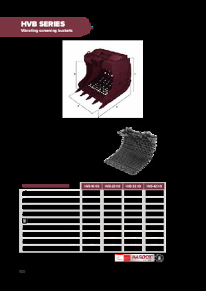Просіювальні ківш-корзини Hydra Ram HVB-16HD