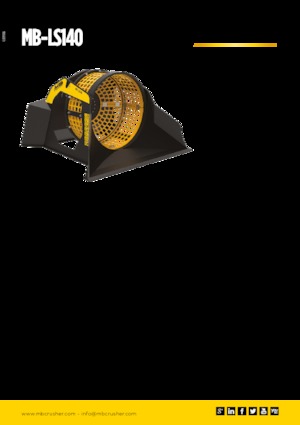 Просіювальні ківш-корзини MB Crusher MB-LS140
